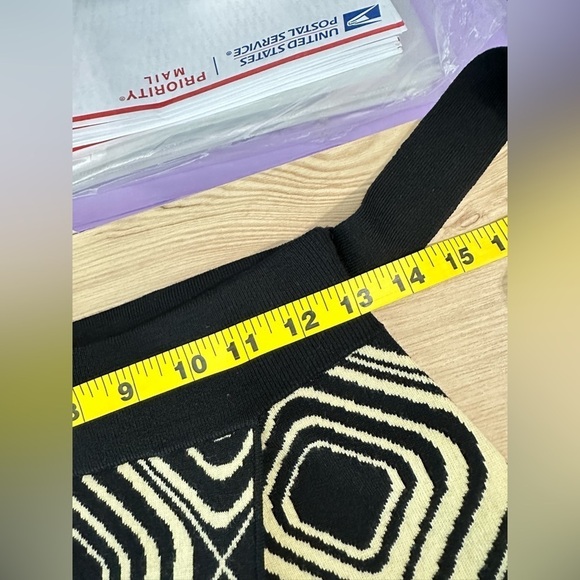 NWT Tanya Taylor Candace Geo-Jacquard Print Midi Skirt in Cream & Black Sz XS - Picture 12 of 13